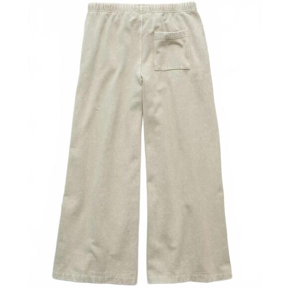 AE Everyday Luxe Wide-Leg Sweatpant American Eagle NWT Green Medium - Picture 4 of 6